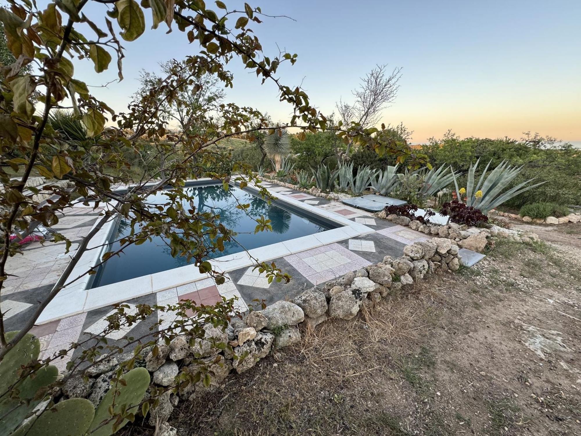 Villa La Cava Del Val Di Noto Con Piscina Privata Avola Exterior photo